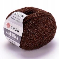 YARNART Kötő-/horgolófonal YarnArt Manhattan 912 metálbarna, díszes, … (8681338530753)