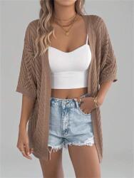 Shein Barna Pulóver Ágytakaró PK01__M