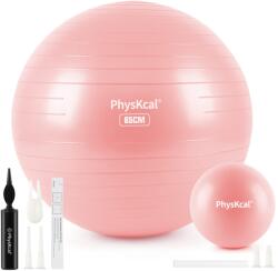  PhysKcal Gimnasztikai labda 55 cm-től 85 cm-ig és 23 cm-ig rózsaszín (8431306046621)