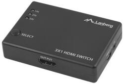 Lanberg Hdmi elosztó Lanberg SWV-HDMI-0003 fekete