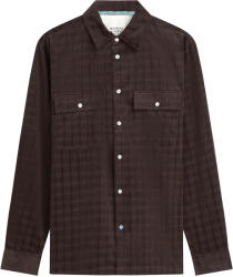 Scotch & Soda Cămaşă Corduroy Checked Relaxed Fit 183700 210 raisin
