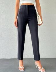 Shein Elegáns Fekete Magasszárú Nadrág 24V S06__XS