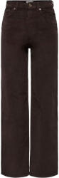 ONLY Pantaloni Onlhope Global Hw Wide Cord 15263179 19-1111 TCX black coffee
