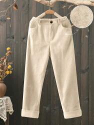 Emery Rose Bézs Casual Nadrág S06__M