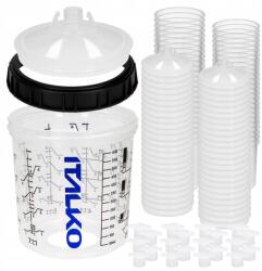ITALKO Lakkkeverő Bögrék Pps Rendszer 650ml 125m 50db-os szett (96503)