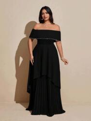 Shein Fekete Maxi Ruha S06__46 - allegro - 7 420 Ft