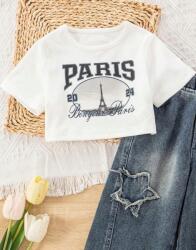 Shein Fehér Top Print 72V B20__104-110