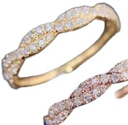 Shein Arany Gyűrű Díszítéssel S07__7 - allegro - 2 695 Ft