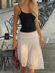 Shein Pöttyös Szoknya S09__S