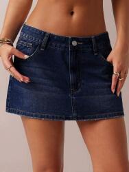Shein Kék Mini Farmer Szoknya S09__S - allegro - 3 075 Ft