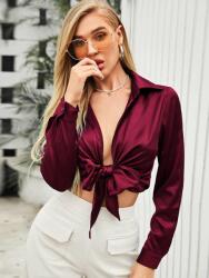 Shein Piros Kötött Ing S06__XS