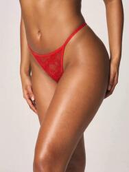 Missguided Piros Csipkés Tanga S09__L