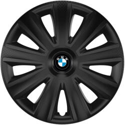 AutoHelix MSA Set 4 capace roti 15 inchi (R15) compatibile BMW, Model Aviator Negru (AVN8)