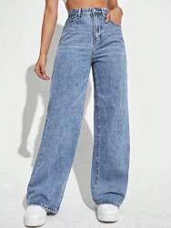Shein Kék Farmer Nadrág S09__XL