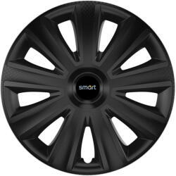 AutoHelix MSA Set 4 capace roti 16 inchi (R16) compatibile SMART, Model Aviator Negru (AVN63)