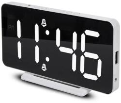 Greenblue GB383 white clock with alarm and thermometer function (GB383)
