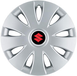 AutoHelix MSA Set 4 capace roti 16 inchi (R16) compatibile SUZUKI, Model Aura Gri (AURG23)