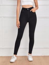 Shein Farmer Nadrág Magas Derekú Ocd S06__M