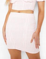 Boohoo Kockás Mintás Szoknya T2F B20__S