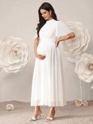Shein Fehér Kismama Ruha S09__XL