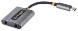 StarTech USBC-AUDIO-SPLITTER audio elosztó Szürke (USBC-AUDIO-SPLITTER)