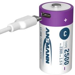 ANSMANN 1313-0004 háztartási elem Újratölthető elem C Lítium-ion (Li-ion) (1313-0004)