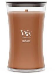 WoodWick Radiant Amber viaszgyertya Henger Sárga Barna 1 db (10.93251.0000)
