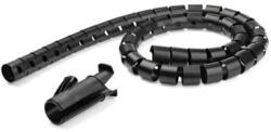 StarTech CMSCOILED2 kábelrendező Kábelharisnya Fekete 1 db (CMSCOILED2)