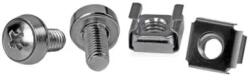 StarTech. com CABSCREWM6 csavar és csapszeg 12 mm 50 db M6 (CABSCREWM6)