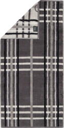 Cawö Prosop pentru mâini Noblesse Check în carouri 50 x 100 cm, antracit (1089-77-50x100) Prosop