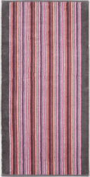 Cawö Prosop Remake în dungi 50 x 100 cm nuanțe de afine (2020-13-50x100) Prosop