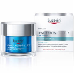 Eucerin Hyaluron-Filler ráncfeltöltő hidratáló éjszakai arckrém-gél (50ml)