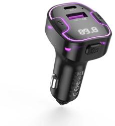 XO transmitter FM BCC12 Bluetooth MP3 car charger 3, 1A black (GSM176819)