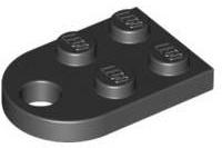 LEGO® Plate Modified 3 x 2 with Hole (317626)