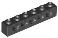 LEGO® Caramida technic 1 X 6, Ř4, 9 (389426)