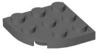 LEGO® Placa LEGO 3 X 3 rotunjita 4212075
