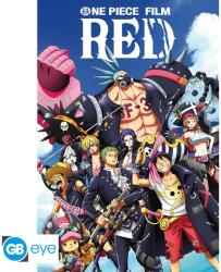 GB Eye One Piece: Red Poszter Maxi 91, 5x61 Teljes csapat