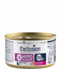 Exclusion macskáknak Hypoallergenic sertés- és burgonya 85g (CHYP85)