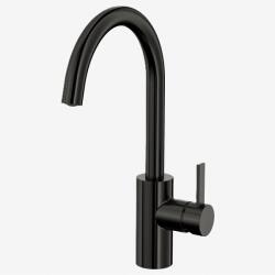 IKEA Delsjon Konyhai csaptelep, szálcsiszolt fekete (404.887.96)