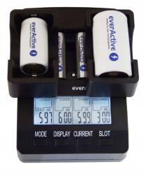 Everactive NC-3000 processzoros akkumulátortöltő Aa/aaa/c/d akkukhoz (NC-3000)