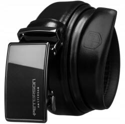 Peterson Öv férfi bőr automata csat divatos Peterson nadrághoz (PTN A003-85 BLACK)