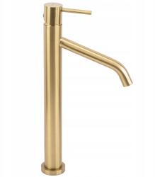 Rea Álló mosdó csaptelep magas Rea Level Gold Arany Csiszolt (REA-B6217)