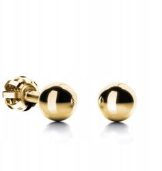 VIPgold Minimalista 14 karátos sárgaarany pöttyös fülbevaló, 4, 5 mm (14691143Z)
