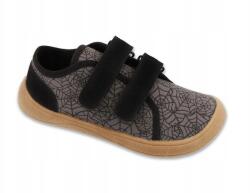 Befado Barefoot 141X002 szürke Spider flexi tépőzáras 26