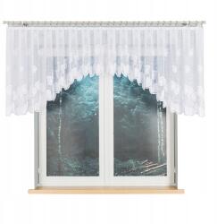Markizeta Nora Jacquard készfüggöny, szélesség 400 x magasság 90cm, fehér szín (023097/FBL/001/400090/1)