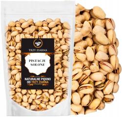 Trzy ziarna Pörkölt Sózott Pisztácia 200g Természetes nagy friss Trzy Ziarna (PISTACJE PRAŻONE SOLONE 200g)