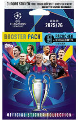 Topps UEFA Champions League 2025/26 Sticker Collection Eco Pack - 8 Packs + Bonus Stickers (5053307077829)