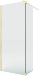NEW TRENDY Nesta Gold Brushed walk-in zuhanykabin 100x40 cm arany csiszolt/átlátszó üveg K-5862 (K5862)