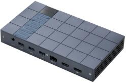 Peladn G2E Thunderbolt 5 dokkolóállomás szürke 13 port 140W G2E (6979390520273)