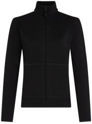 icebreaker W Mer 400 RealFleece Descender LS Z női pulóver L / fekete